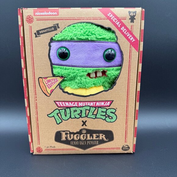 Other - Limited Edition Teenage Mutant Ninja Turtles X Fuggler Donatello Plush Monster T